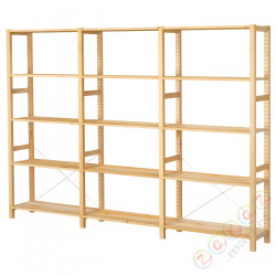 ⭐IVAR⭐3 разделы/полки, сосна, 259x30x179 cm⭐ИКЕА-49407258