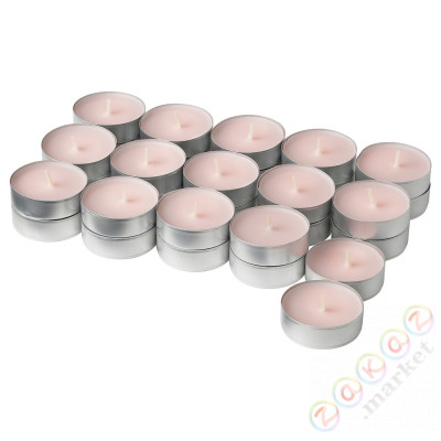 ⭐ADELSYREN⭐Ароматная свеча, grejpfrut i розовыйa/бледно-розовый, 3.5 godzina⭐ИКЕА-00542559