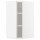 ⭐METOD⭐Навесной шкаф с полками, белый/Блеск Voxtorp/белый, 30x60 cm⭐ИКЕА-69467699