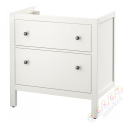 ⭐HEMNES⭐Шкаф под раковину с 2 ящики, белый, 80x47x83 cm⭐ИКЕА-20217664