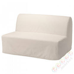 ⭐LYCKSELE LOVAS⭐Диван 2-человекowa разложитьadана, Ransta естественный⭐ИКЕА-99387007