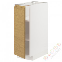 ⭐METOD⭐Кабинет ул./полки, белый/Voxtorpподражание. дуб, 30x60 cm⭐ИКЕА-39538655