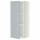 ⭐METOD⭐Навесной шкаф с полками, белый/Veddinge Серый, 40x100 cm⭐ИКЕА-49456710 ⭐METOD⭐Навесной шкаф с полками, белый/Veddinge Серый, 40x100 cm⭐ИКЕА-49456710