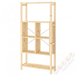 ⭐IVAR⭐Книжный шкаф, 89x30x179 cm⭐ИКЕА-99572571