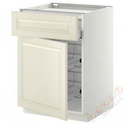 ⭐METOD / MAXIMERA⭐Sза st n/шу/2dr ko, белый/Bodbyn сливочный, 60x60 cm⭐ИКЕА-89456039