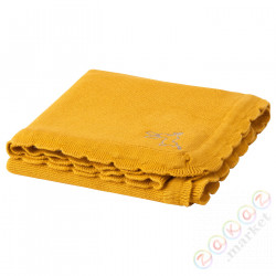 ⭐SOLGUL⭐Kocyk, темно-желтый, 70x90 cm⭐ИКЕА-80421252