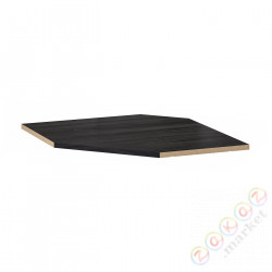 ⭐UTRUSTA⭐Полка для углового навесного шкафа, имитация черного дерева, 68 cm⭐ИКЕА-40205660