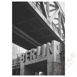 ⭐BILD⭐Плакат, beton, Berlin, 50x70 cm⭐ИКЕА-40511805
