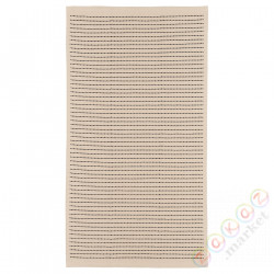 ⭐STARREKLINTE⭐Коврик ровный, естественный/черный, 80x150 cm⭐ИКЕА-90569139