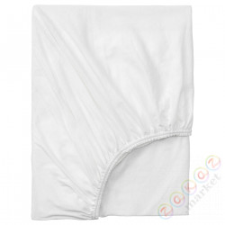 ⭐VARVIAL⭐Простыня на резинке на резинке na leżankę, белый, 80x200 cm⭐ИКЕА-10447528