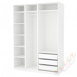 ⭐PAX⭐Гардероб, белый, 175x58x236 cm⭐ИКЕА-39128564