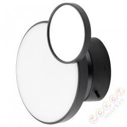 ⭐KABOMBA⭐Светодиодный настенный светильник сlustrem, может быть затемнен Мат/черный, 20 cm⭐ИКЕА-60485283