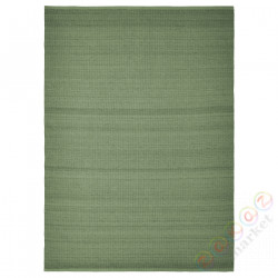 ⭐TIDTABELL⭐Коврик ровный, зеленый, 133x195 cm⭐ИКЕА-00569389