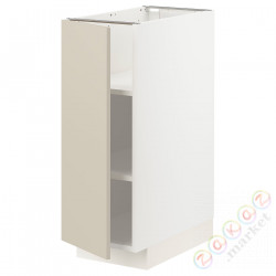 ⭐METOD⭐Кабинет ул./полки, белый/Havstorp бежевый, 30x60 cm⭐ИКЕА-49457291