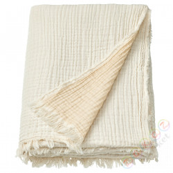 ⭐VALLKRASSING⭐Плед, сливочный, 150x200 cm⭐ИКЕА-20570928