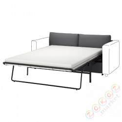 ⭐VIMLE⭐Sekcja 2-диван-кровать os, Халларп серый⭐ИКЕА-09537105