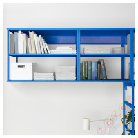 ⭐PLATSA⭐Открытый книжный шкаф, синий, 60x40x60 cm⭐ИКЕА-00559644