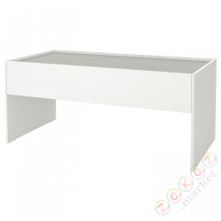 ⭐DUNDRA⭐Стол сmiejscem do przechowywania, белый/Серый⭐ИКЕА-30472499