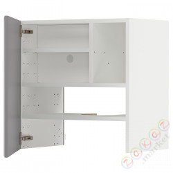 ⭐METOD⭐Шкаф okaнадa сполка/Drzс упражнениями, белый/Bodbyn Серый, 60x60 cm⭐ИКЕА-59505343