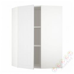 ⭐METOD⭐Навесной угловой шкаф с полками, белый/Stensund белый, 68x100 cm⭐ИКЕА-29409201