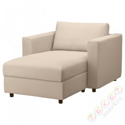 ⭐VIMLE⭐Крышка шезлонга, Халларп бежевый⭐ИКЕА-79399921