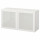 ⭐BESTA⭐Комбинация навесных шкафов, белый/Стекло Glassvik матовое, 120x42x64 cm⭐ИКЕА-39441088