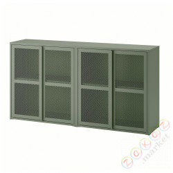 ⭐IVAR⭐Шкаф/дверь, серо-зеленый сеть, 160x30x83 cm⭐ИКЕА-89508118