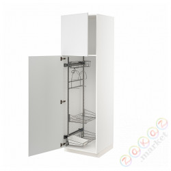 ⭐METOD⭐Высокий шкаф/домашний интерьер, белый/Stensund белый, 60x60x200 cm⭐ИКЕА-99465528