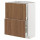 ⭐METOD / MAXIMERA⭐Напольный шкаф с 2 ящики, белый/Tistorp подражаниеacja коричневыйowego орехa, 60x37 cm⭐ИКЕА-89519777 ⭐METOD / MAXIMERA⭐Напольный шкаф с 2 ящики, белый/Tistorp подражаниеacja коричневыйowego орехa, 60x37 cm⭐ИКЕА-89519777