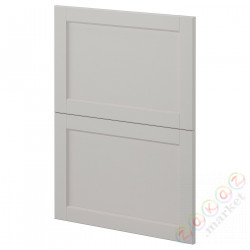 ⭐METOD⭐2 фасады посудомоечных машин, Lerhyttan светло-серый, 60 cm⭐ИКЕА-59449776