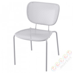 ⭐DUVSKAR⭐Стул, Серый за пределами/для интерьера⭐ИКЕА-00555976