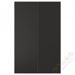 ⭐NICKEBO⭐Затвор 2 шт., Матовый антрацит, 25x80 cm⭐ИКЕА-20537726