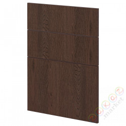 ⭐METOD⭐3 фасады посудомоечных машин, Sinarp коричневый, 60 cm⭐ИКЕА-89449826