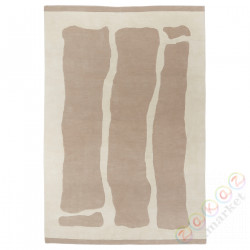 ⭐AXHAVREN⭐Ковровая дорожка сdługim włosiem, бежевый/wykonano ręcznie, 200x300 cm⭐ИКЕА-00583012