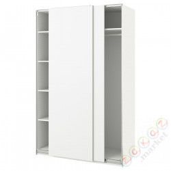 ⭐PAX / HASVIK⭐Гардероб, белый/белый, 150x66x236 cm⭐ИКЕА-39429755