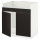 ⭐METOD⭐ХАВСЕН тумба под раковину 2com, белый/Кунгсбака антрацит, 80x60 cm⭐ИКЕА-79469339