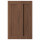 ⭐ENKOPING⭐Затвор 2 шт., коричневый орех, 25x80 cm⭐ИКЕА-50516591