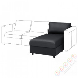 ⭐VIMLE⭐Диван секция, Бабушка/Бомстад черный⭐ИКЕА-20465376