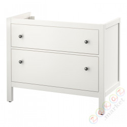 ⭐HEMNES⭐Шкаф под раковину с 2 ящики, белый, 100x47x83 cm⭐ИКЕА-90217665