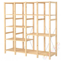 ⭐IVAR⭐4 разделы/полки, сосна, 179x50x179 cm⭐ИКЕА-99407067