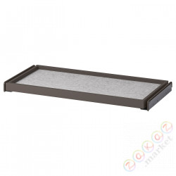 ⭐KOMPLEMENT⭐Выдвижной лоток сmatą do ящики, темно-серый/светло-серый, 75x35 cm⭐ИКЕА-59554970