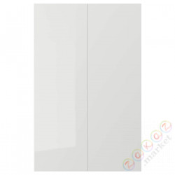 ⭐RINGHULT⭐Затвор 2 шт., блеск светло-серый, 25x80 cm⭐ИКЕА-90327145