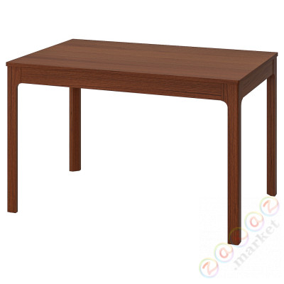 ⭐EKEDALEN⭐Складной стол, коричневый, 120/180x80 cm⭐ИКЕА-30340809