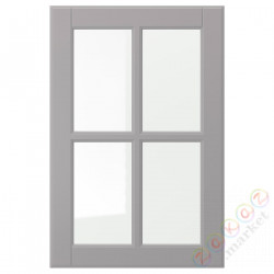 ⭐BODBYN⭐Дверь стаканане, Серый, 40x60 cm⭐ИКЕА-90485045