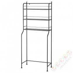 ⭐FROSJON⭐Книжный шкаф nad toaletę, черный, 65x156 cm⭐ИКЕА-60574905