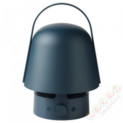 ⭐VAPPEBY⭐Lampa сgłośnikiem bluetooth, за пределами/синий⭐ИКЕА-40510735