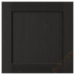 ⭐LERHYTTAN⭐Передняя часть ящика, черный морилка, 40x40 cm⭐ИКЕА-50356069