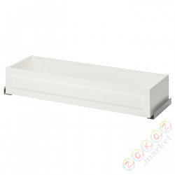 ⭐KOMPLEMENT⭐Ящик на передней панели, белый, 100x35 cm⭐ИКЕА-40446589
