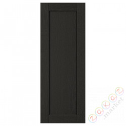 ⭐LERHYTTAN⭐Дверь, черный морилка, 30x80 cm⭐ИКЕА-20418851