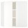 ⭐METOD⭐Навесной угловой шкаф с полками, белый/Vallstena белый, 68x80 cm⭐ИКЕА-29507287